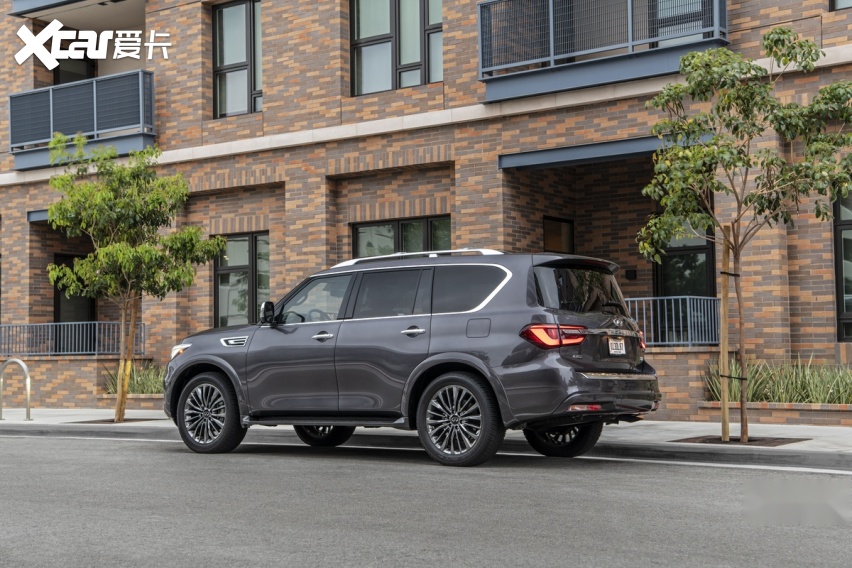 英菲尼迪2023款QX80海外发售 配置提升/搭5.6L V8动力