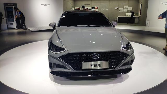 上海车展：全新现代索纳塔实车