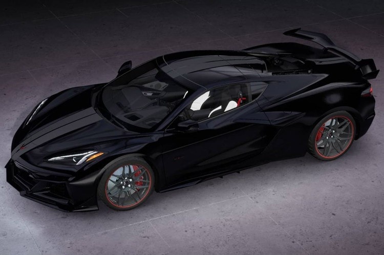 5.5L V8+8DCT 科尔维特C8 Z06 70周年纪念版官图曝光