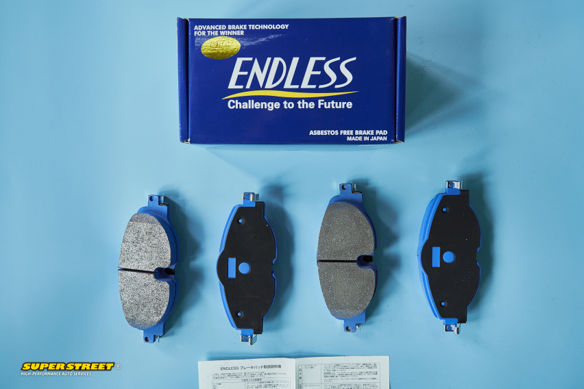 大众高尔夫嘉旅更换ENDLESS MX72高性能刹车片