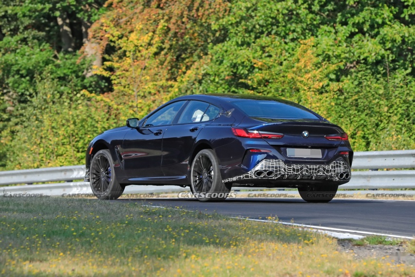 整体设计更具侵略感 2021款Alpina B8谍照曝光