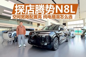 探店腾势N8L，空间宽敞配置高，纯电插混怎么选