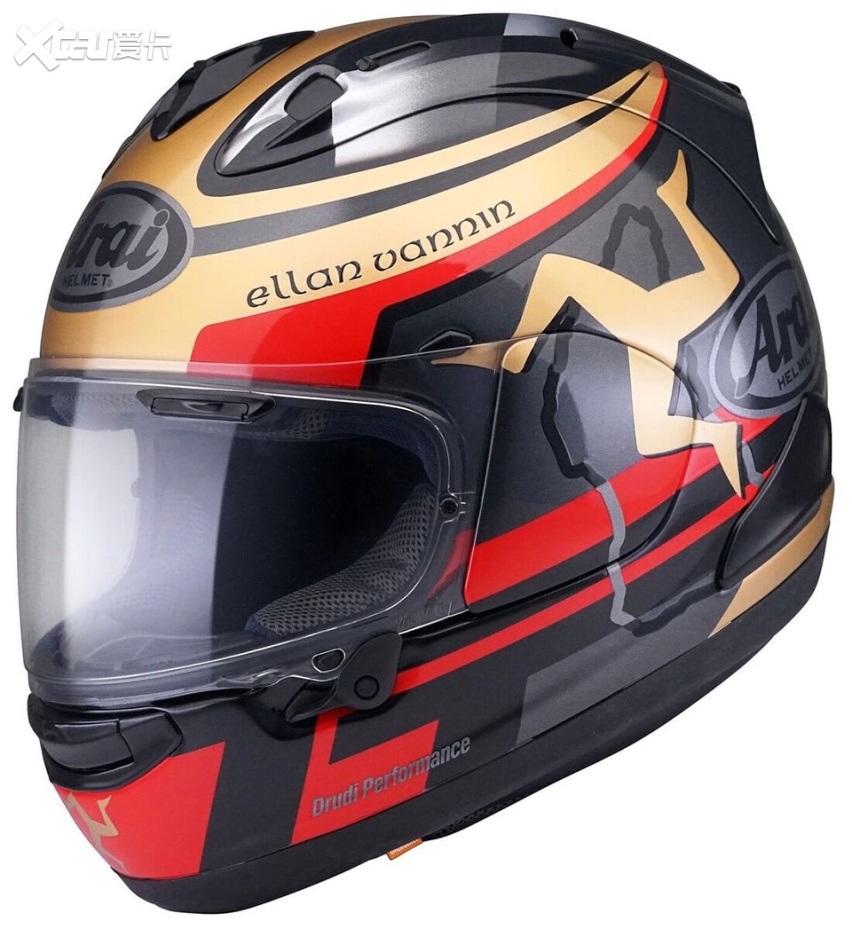 比赛延期头盔先至arai发布2020款曼岛tt限量版头盔