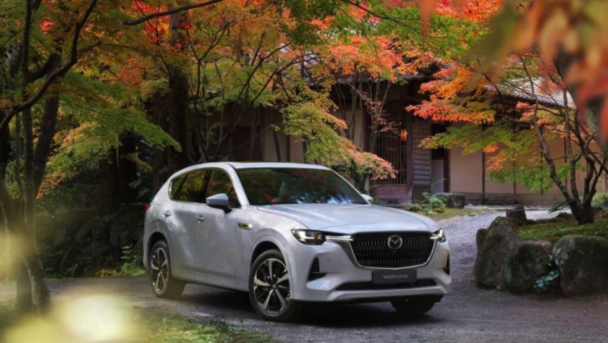 挑战宝马X3？马自达CX-60海外曝光，三种动力+4.7米车长