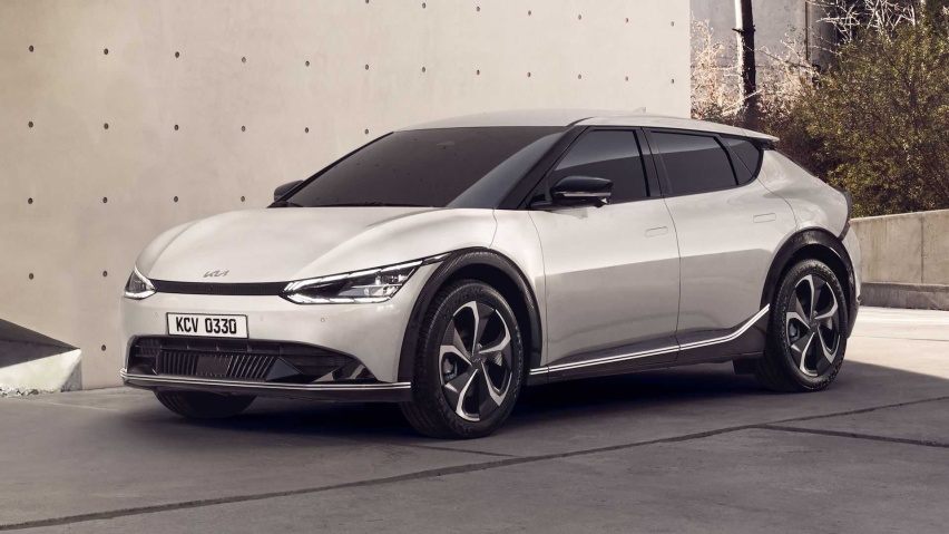起亚首款纯电动车型EV6官图发布 将于本月底正式亮相