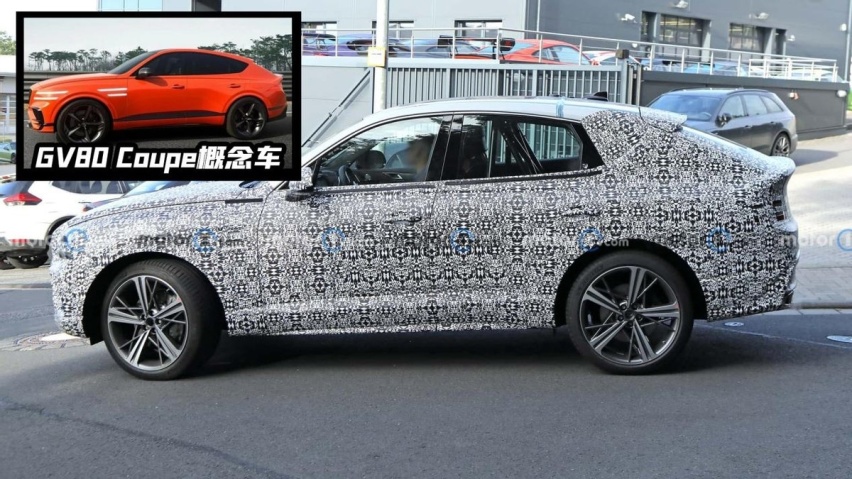 捷尼赛思GV80 Coupe，或搭3.5升V6发动机，比宝马X6还强？