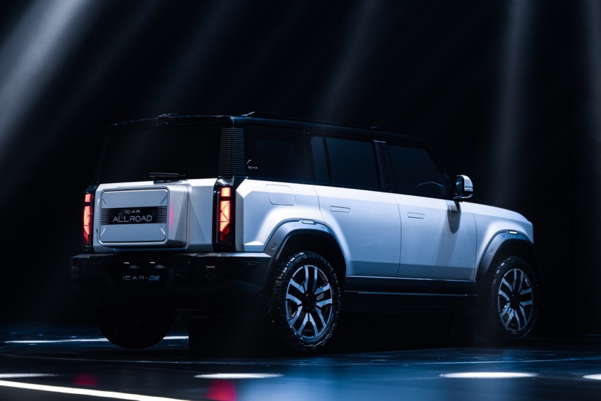 iCAR GT与全路况电动SUV iCAR 03正式亮相品牌之夜