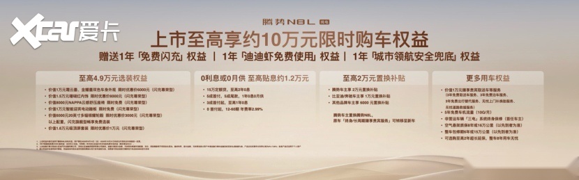 腾势N8L纯电上市29.98万元起，首搭AI超级智能体迪迪虾