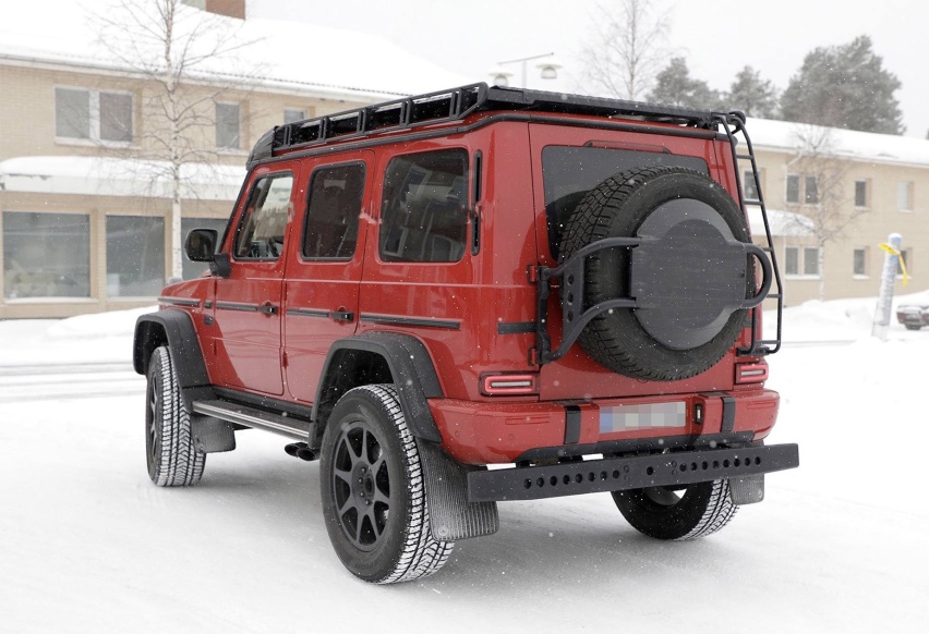离地450mm，577马力，新款奔驰AMG G63 4×4²要来了！