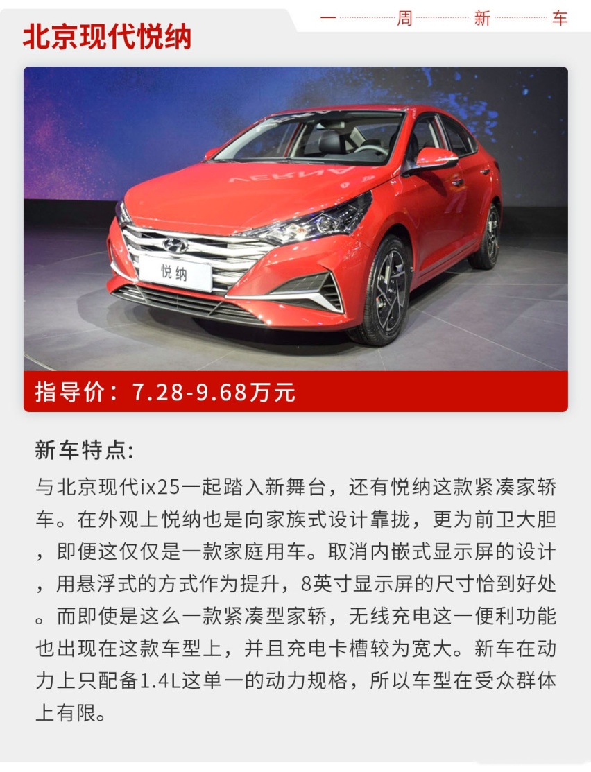 中国品牌旗舰SUV卖14.99万起，本周新车看这几款