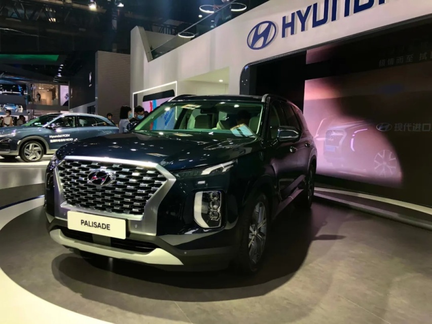 进口现代SUF车型PALISADE 真·黑科技丨北京车展
