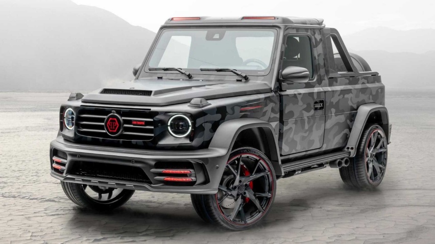 G63改小皮卡，Mansory推出改装版AMG G63
