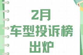 2月车型投诉排行榜出炉，领克登顶、海豹第三、极狐背刺老车主