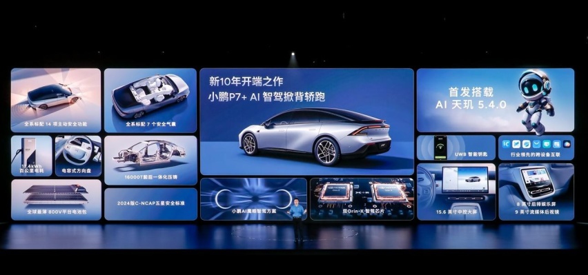 重新定义家用轿跑？“空间怪物”小鹏P7+来了