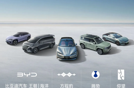 比亚迪、吉利、奇瑞和长城汽车公布7月销量
