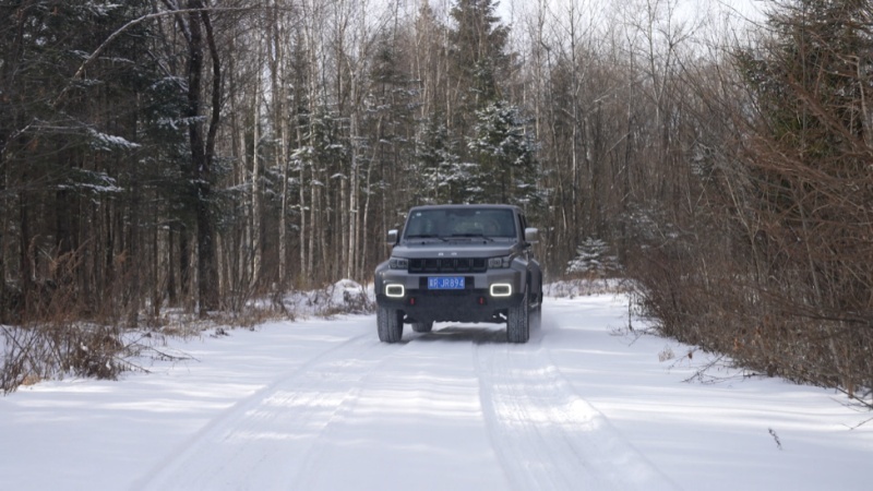 膜拜长白山 BJ40极限挑战冰与雪 驰骋大东北