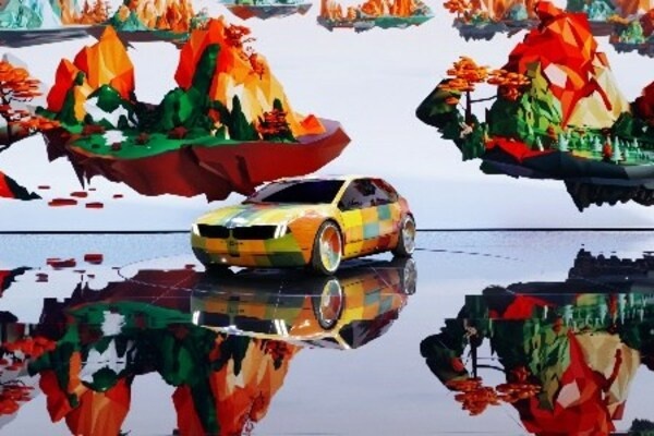 全彩E Ink版BMW Dee数字概念车
