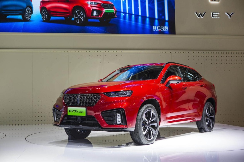 VV7 PHEV家族领衔中国豪华SUV阵营亮相广州车展