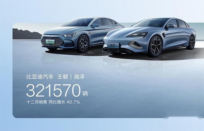 比亚迪销量突破300万 时隔39年中国车企第一次登顶销冠宝座