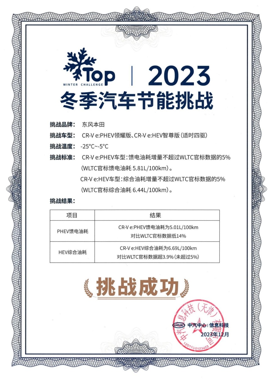 比宋PLUS DM-i稳，比威兰达省 CR-V强电智混才是冬测优等生