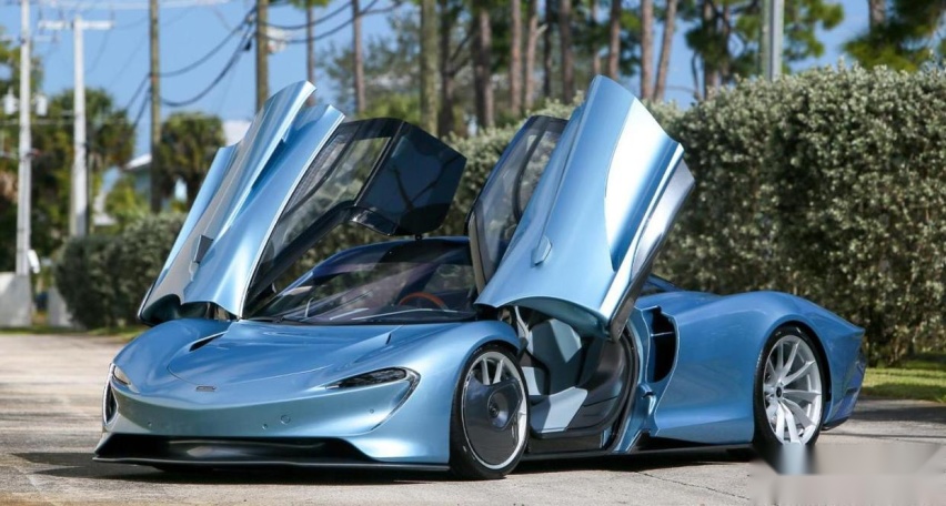 带尾巴的三座车——迈凯伦Speedtail，让极速突破403km/h的
