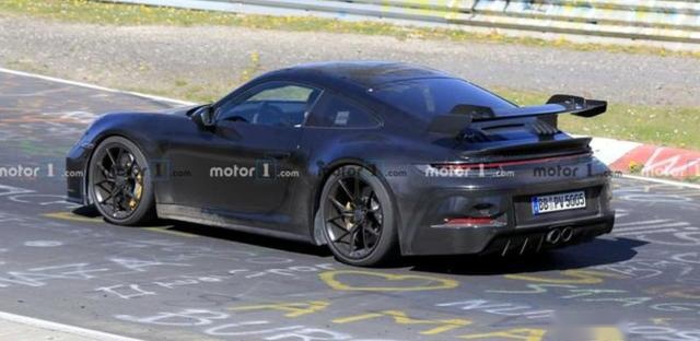 550马力 保时捷911 GT3纽北测试谍照曝光