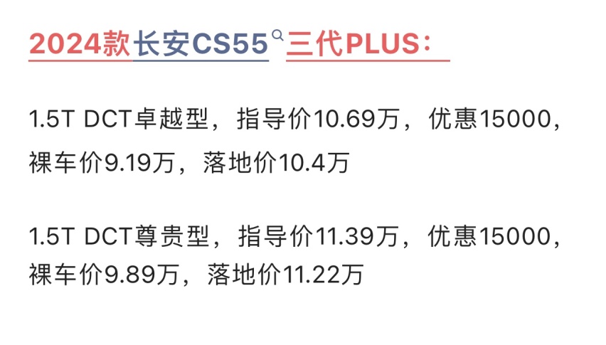 长安CS55 PLUS真实落地参考，实际百公里油耗8.79升，值得买吗