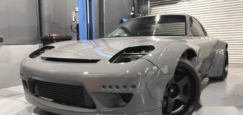 马自达RX-7扩缸加涡轮，四转子上身，马力突破千匹版