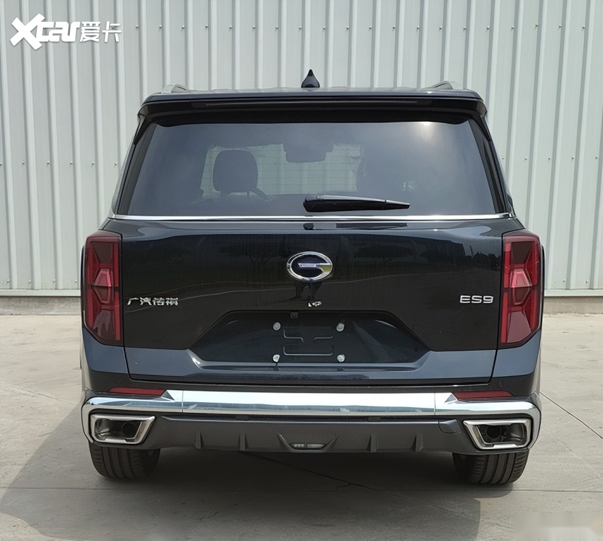 广汽传祺es9实拍图,搭载2.0t插电混动系统