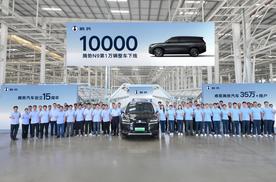 连续8周破千、10000辆整车下线：N9为腾势品牌15周年献礼