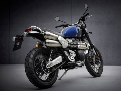 2022凯旋Scrambler 1200，英伦复古越野改款亮