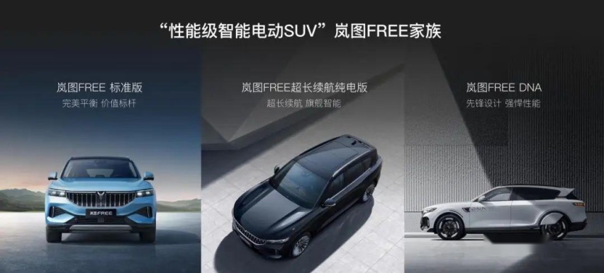 续航730KM、零百加速4.4S，岚图FREE超长续航纯电版售价39.