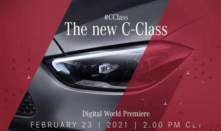 奔驰首款全系电气化动力配置车型！全新C级明日全球首发