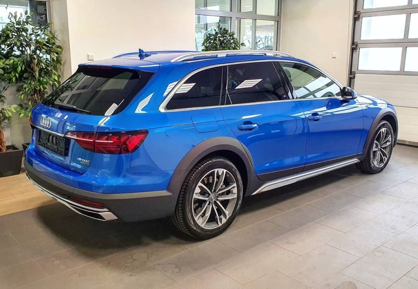运动的造型 新款奥迪A4 allroad quattro实车