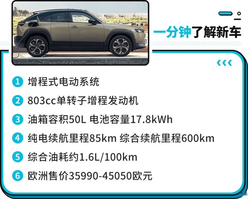 转子发动机+对开门！马自达全新SUV发布 新时代的RX-8？