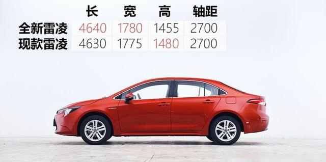 全新TNGA架构版雷凌11.58万开卖，双擎13.38万起步