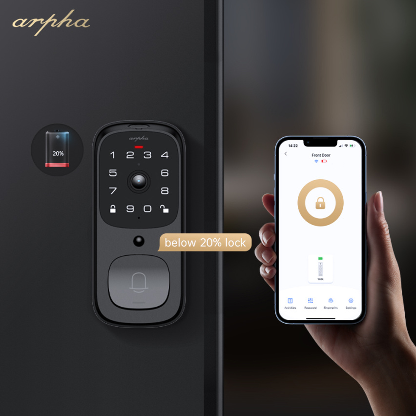 凌度 & arpha，电子猫眼叮咚门铃智能门锁，新品上线！