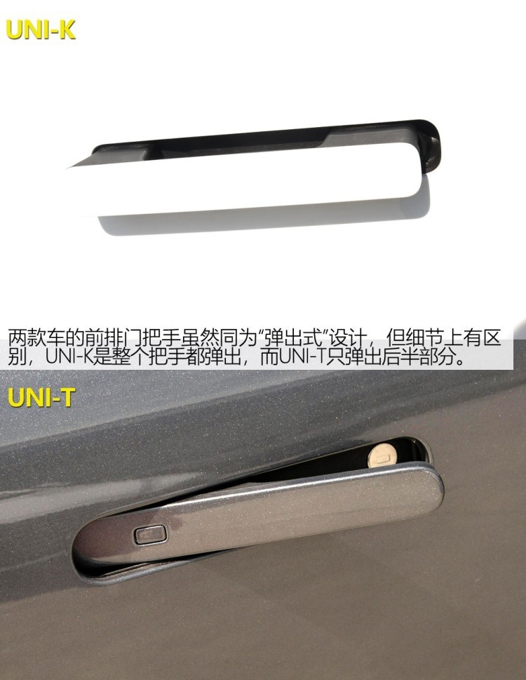你们要的对比来了（第二期），长安UNI-K与UNI-T都有哪