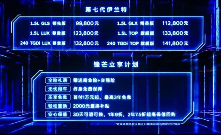 9.98万元起还送终身免费保养！全新伊兰特这样买最划算！