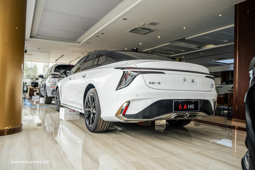B+级豪华轿车红旗H6上市 更加动感有型 更加年轻有为