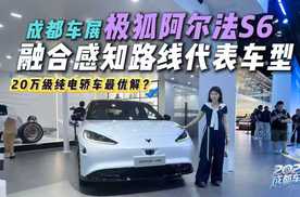 华为ADS 3.3+鸿蒙座舱，车展直击极狐阿尔法S6，香吗？