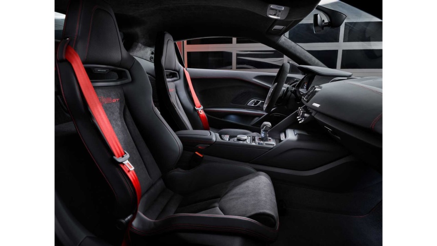 奥迪R8 V10 GT RWD官图发布 V10发动机的绝唱