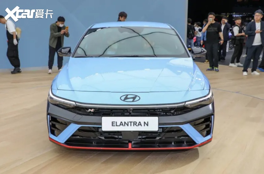 全新现代伊兰特n亮相上海车展,第四季度国内上市