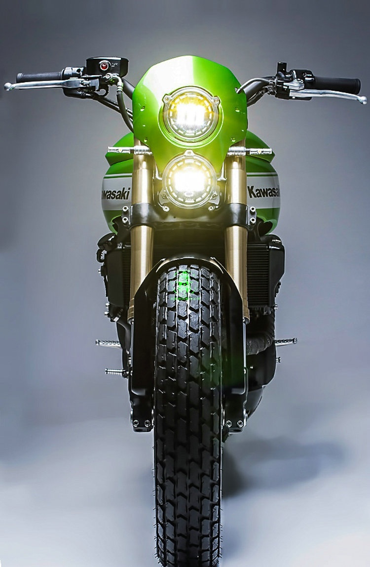 整容式改装 川崎Ninja650神改Scrambler风格