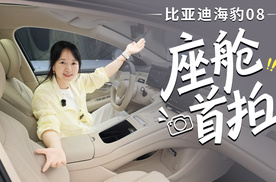 30万的比亚迪内饰长啥样？抢先体验海豹08座舱