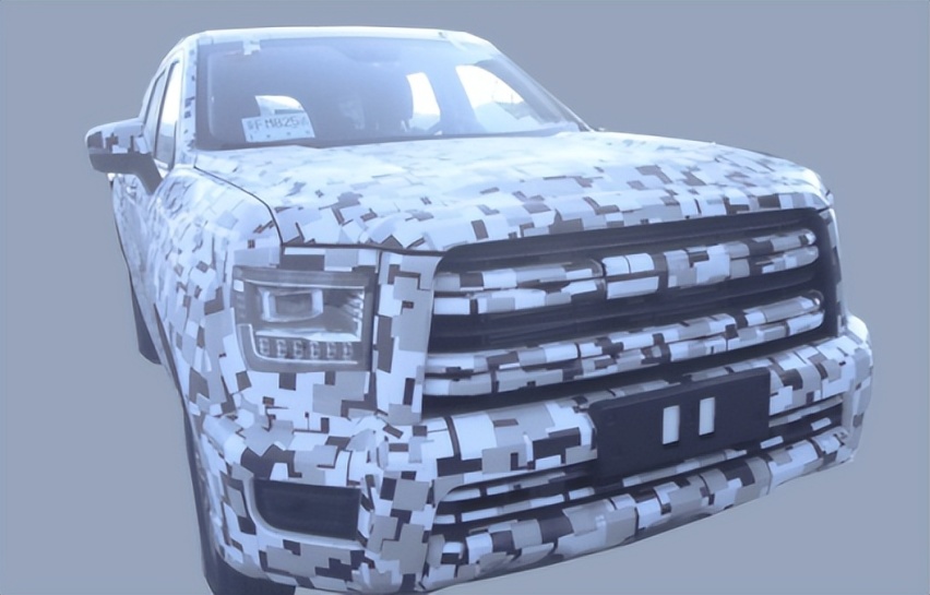 哈弗P04曝光，或15万起，大梁四驱柴油2.4T+8AT