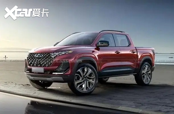 【e汽车】奇瑞全新皮卡假想图曝光
