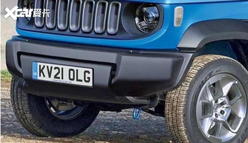定位小型纯电SUV Jeep全新纯电SUV假想图曝光