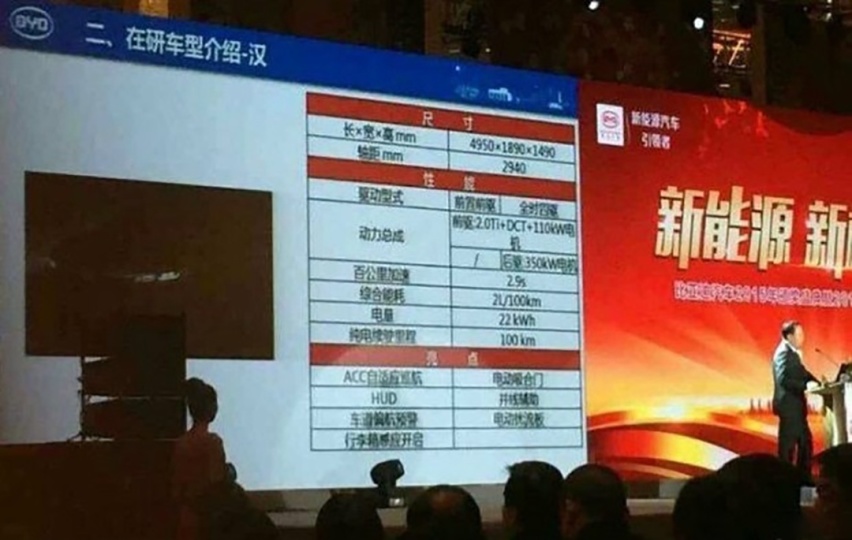 2.0T+电机的比亚迪帅气新车曝光，底子相当硬气！