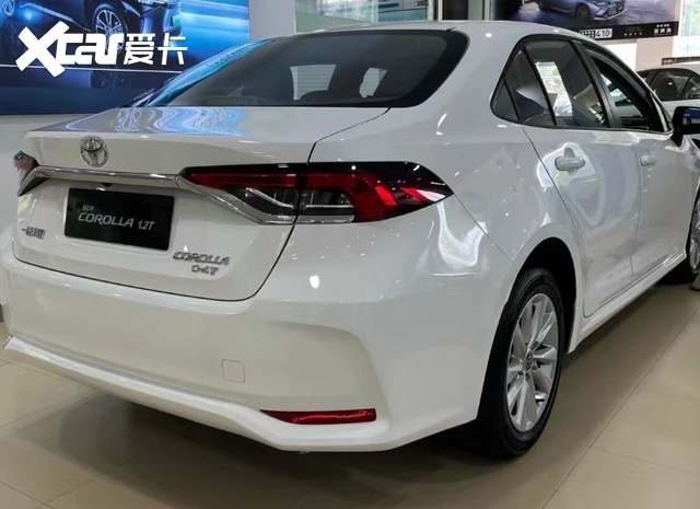 2023款卡罗拉实车到店,配6安全气囊,动力升级,外观内饰时尚